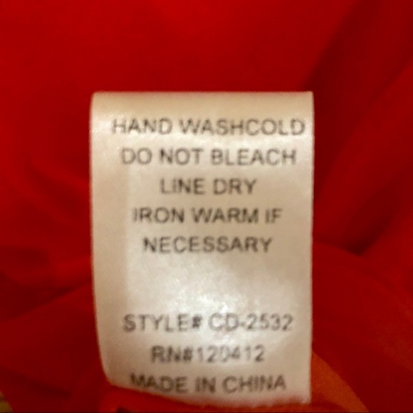 Coral Dress Sheer Short Sleeves Back Cut-Out - Picture 8 of 8